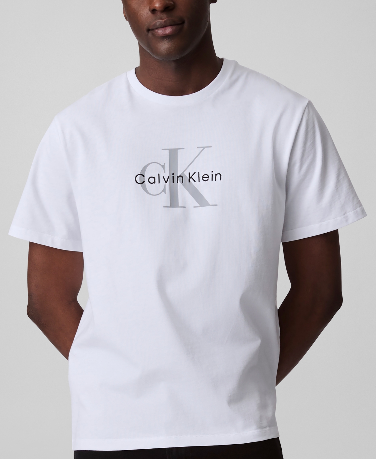 Calvin Klein T-shirt  Men Color White In Brilliant White