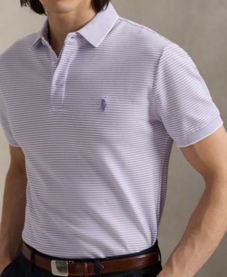 Men's Classic Stretch Oxford Mesh Polo Shirt