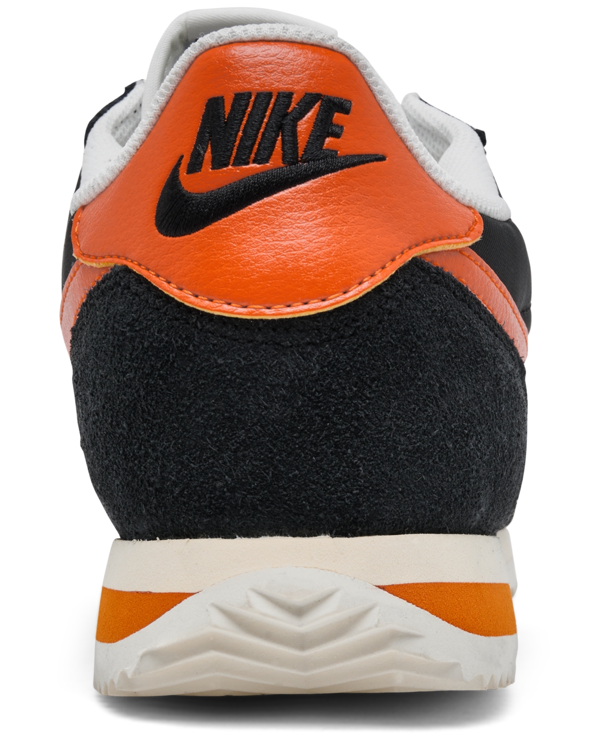 Nike Mens  Cortez In Black,orange