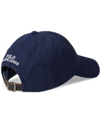 Men's Polo Bear Twill Ball Cap