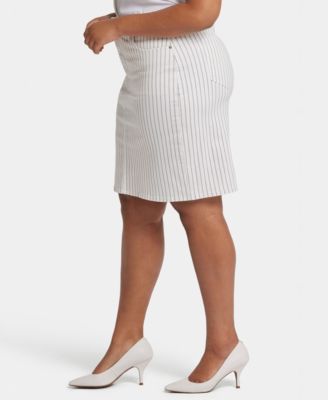 Plus Size High Waist Skirt