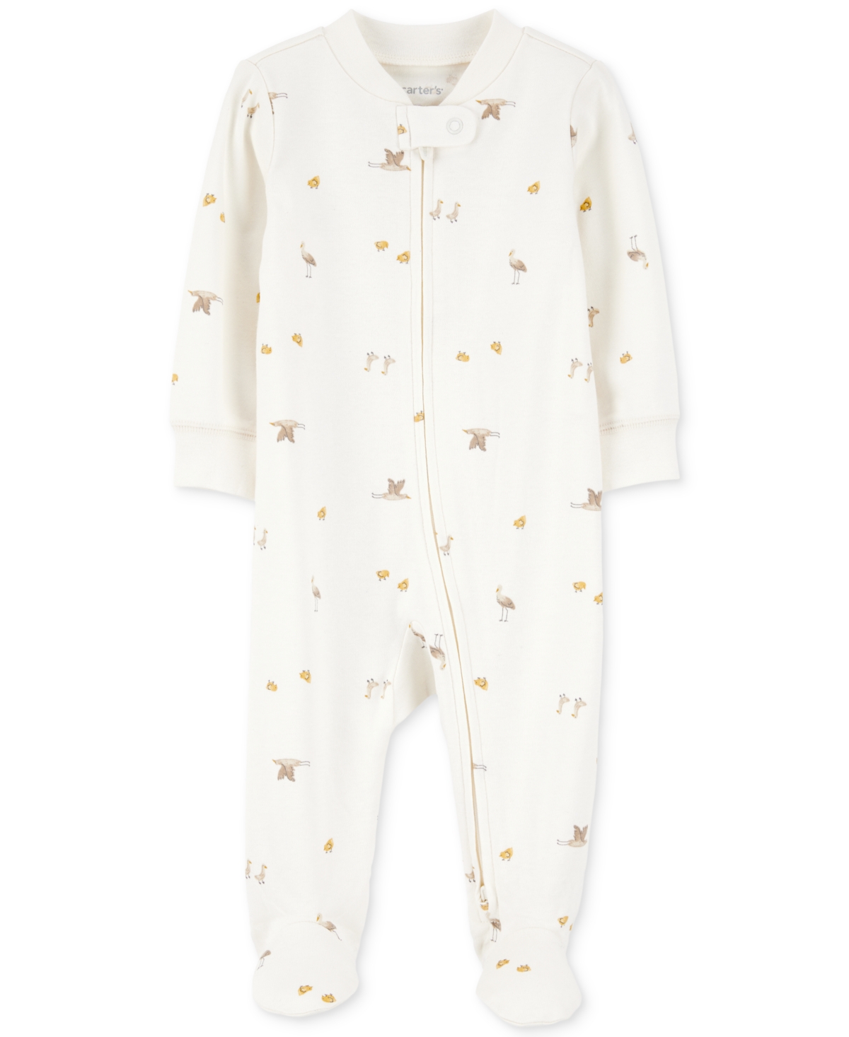 Carter's Baby Cotton Mini Bird-print Sleep & Play Pajamas