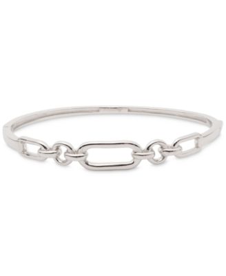 Lauren Ralph Lauren - Sterling Silver Link Bangle Bracelet