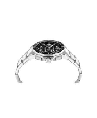 Men's Titan Chronograph Date Quartz Stainless Steel Bracelet Watch, 46mm