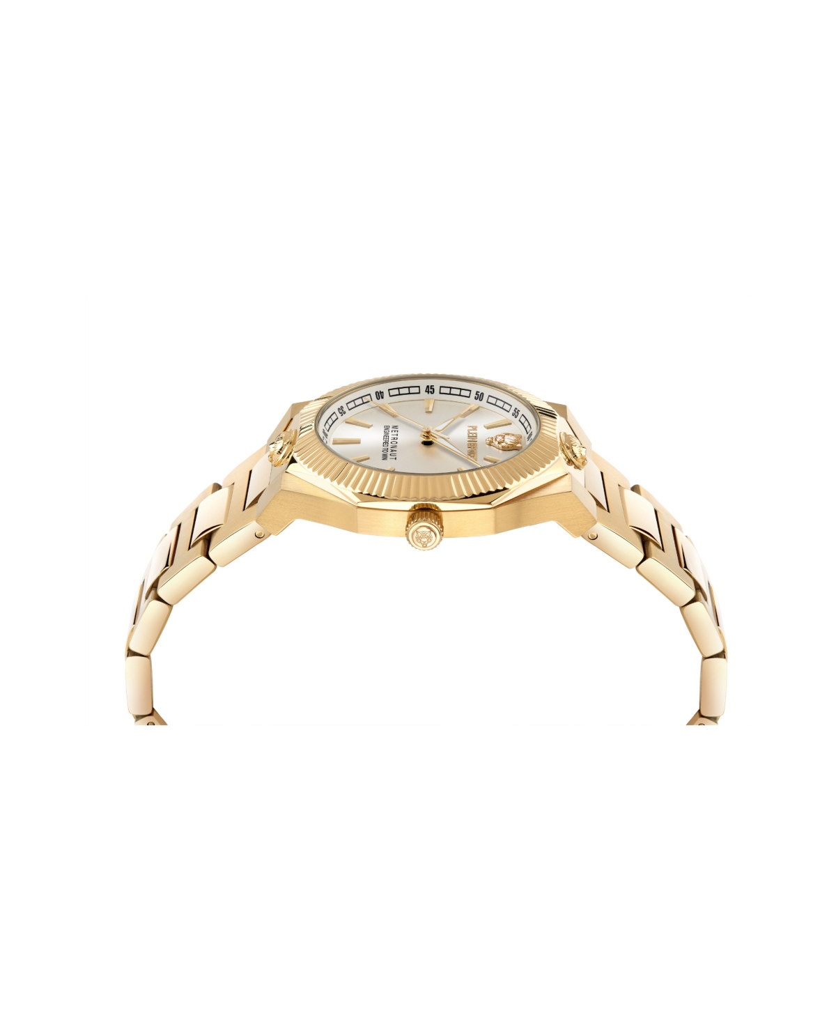 Plein Sport Metronaut Bracelet Watch In Gold