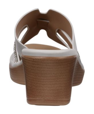 Women's Frances Embellished Wedge Sandals