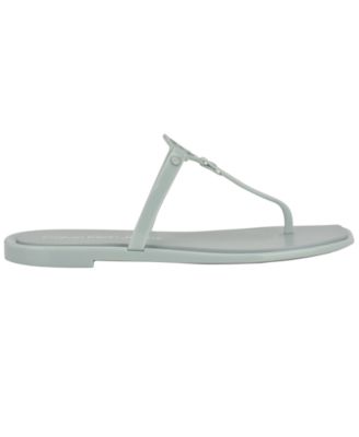 Women's Edhen Logo T-Strap Flat Jelly Sandals