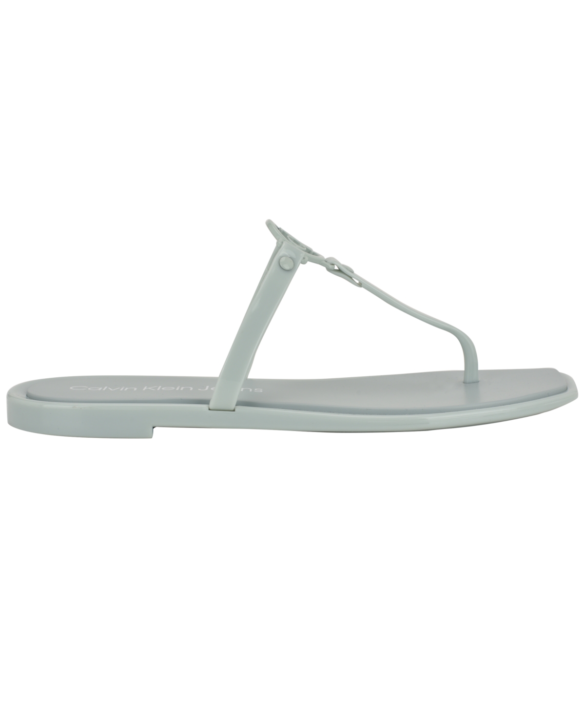 Calvin Klein Edhen Flip Flop In Light Sage Green