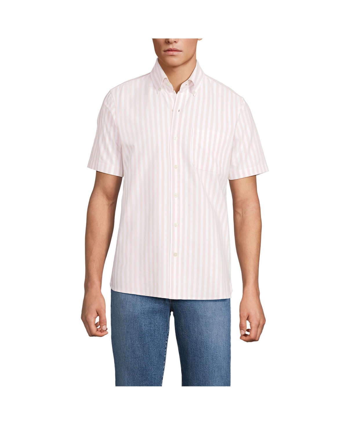 Men's Short Sleeve Sail Rigger Shirt - Blue
