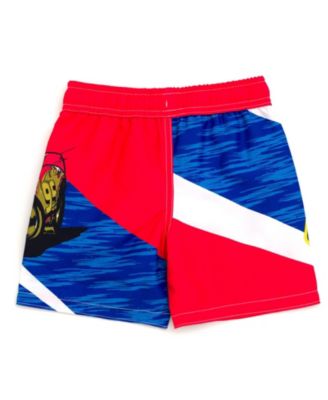 Toddler Boys Pixar Lightning McQueen Swim Trunks Bathing Suit