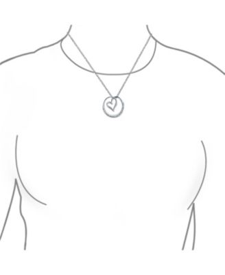 Infinity Circle Quote Sister Bond Pendant Necklace Rose Gold Plated Silver