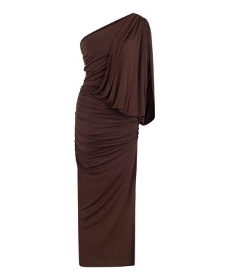 Women's Draped Detail Maxi Dress