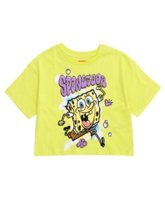 Toddler Girls Cropped Boxy Drop Shoulder T-Shirt and Mesh Tulle Skort