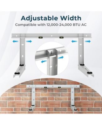 Mini Split Wall Mounting Bracket for 12000-24000 BTU Universal Ductless AC