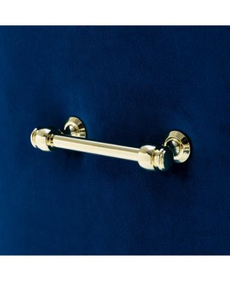 Upholstered Performance Velvet Accent Chair With Metal Leg (Set of 2)