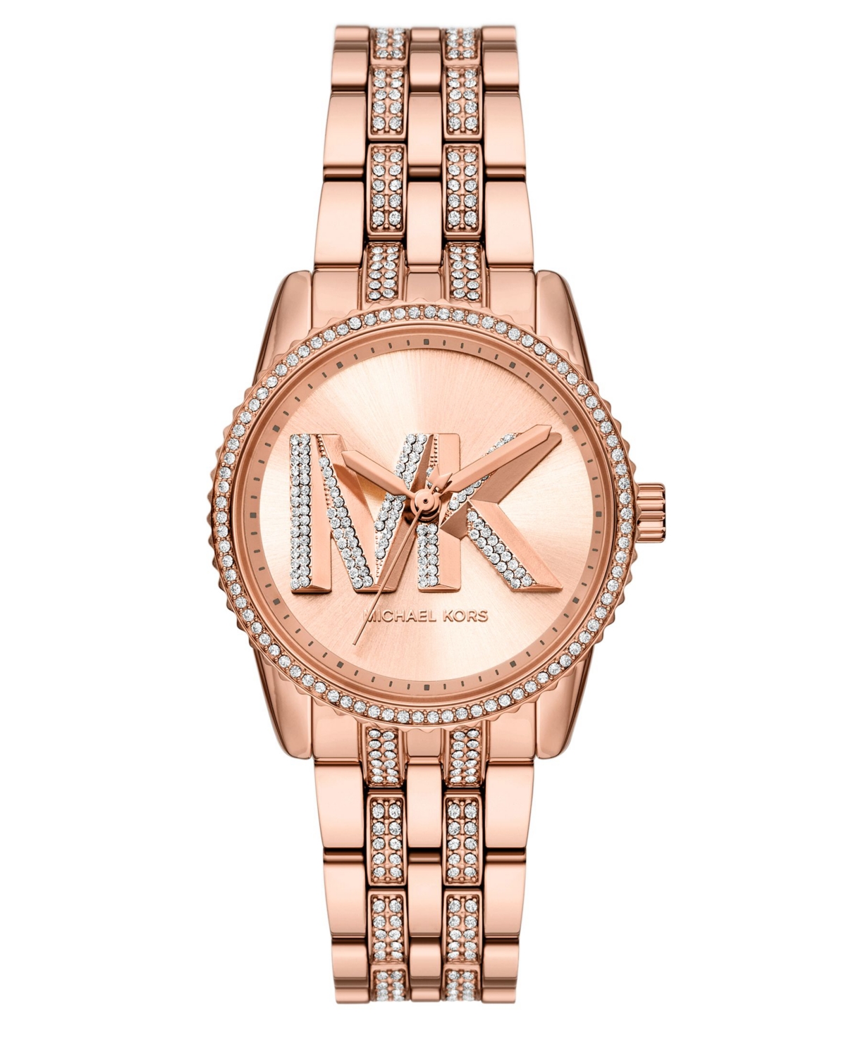 Women's Ritz Chronograph Rose Gold-Tone Stainless Steel Watch, 35mm - Rose Gold-Tone