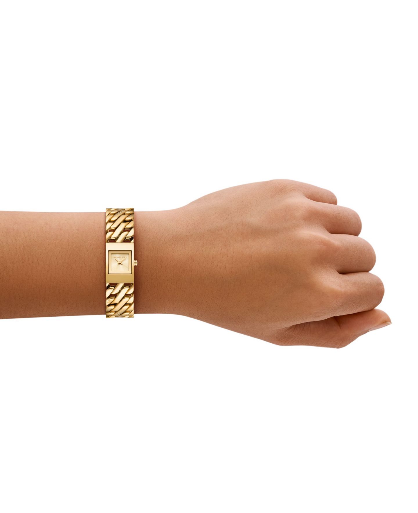 Женские часы Michael Kors Darrington Gold-Tone Stainless Steel Watch, 14mm — фото 4