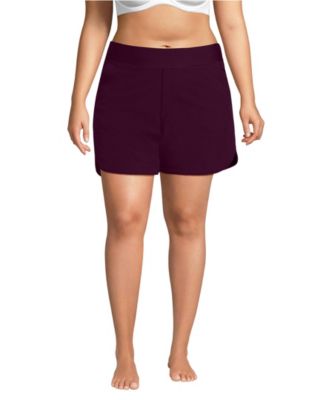 Plus Size SunShade UPF 50 5" Board Shorts with Panty