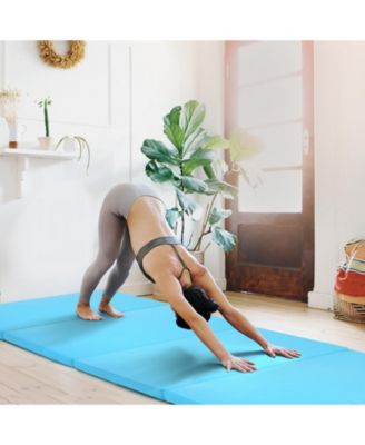 4-Panel Folding Gym Mat – Non-Slip, Portable, Durable for Home Gym, Yoga, Kids Play