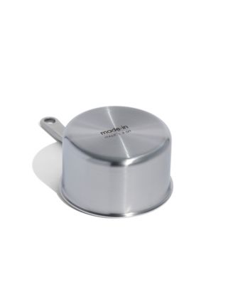 Stainless Steel Clad 2-Quart Saucepan with Lid