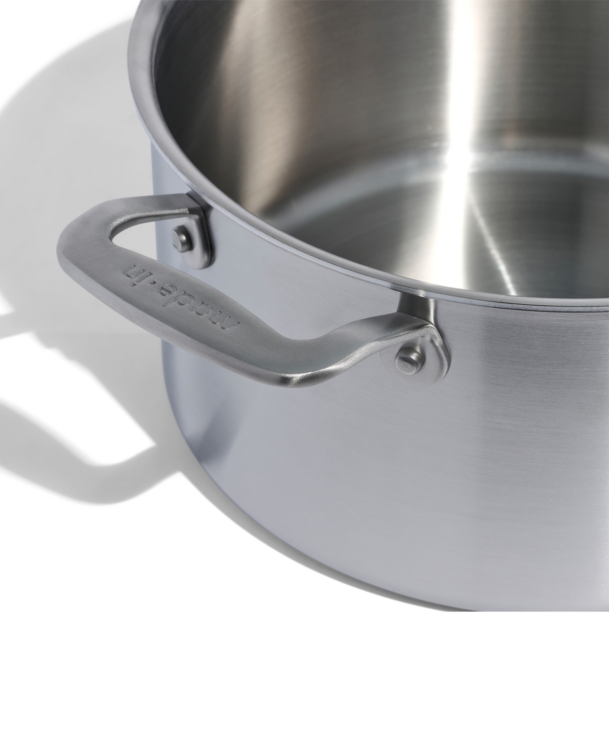Made In Stainless Steel Clad 6-quart Stock Pot With Lid