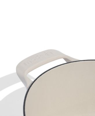 Enameled Cast Iron 7.5-Quarts Oval Dutch Oven with Lid