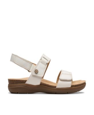 Collection Women's April Clover Riptape Flat Sandals