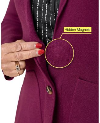Women's Adaptive Magnetic Button Cardigan