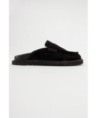 Laven Suede Leather Clogs