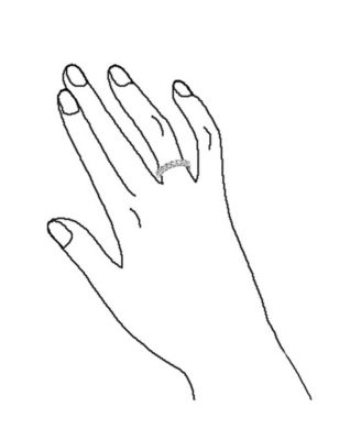 Simple Thin Round Cubic Zirconia CZ Stackable 1/2 Eternity Band Ring .925 Sterling Silver