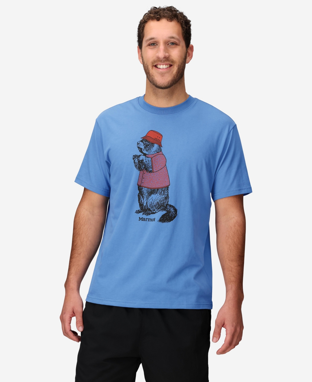 Men's Sunny Marty Short Sleeve T-Shirt - Lightgray heather