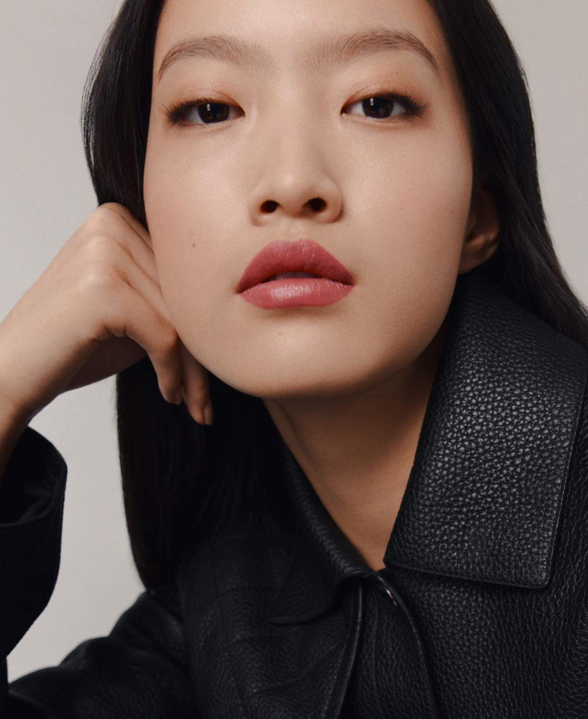 Hermes Rouge  Satin Lipstick Refill In 18 Rose Encens