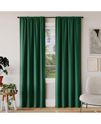 Sun Zero Rianna Theater Grade Extreme 100% Blackout Rod Pocket Curtain Panel