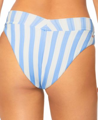 Juniors' Selina V-Waist Bikini Bottoms