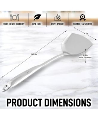 Durable Stainless Steel Metal Wok Spatula Shovel