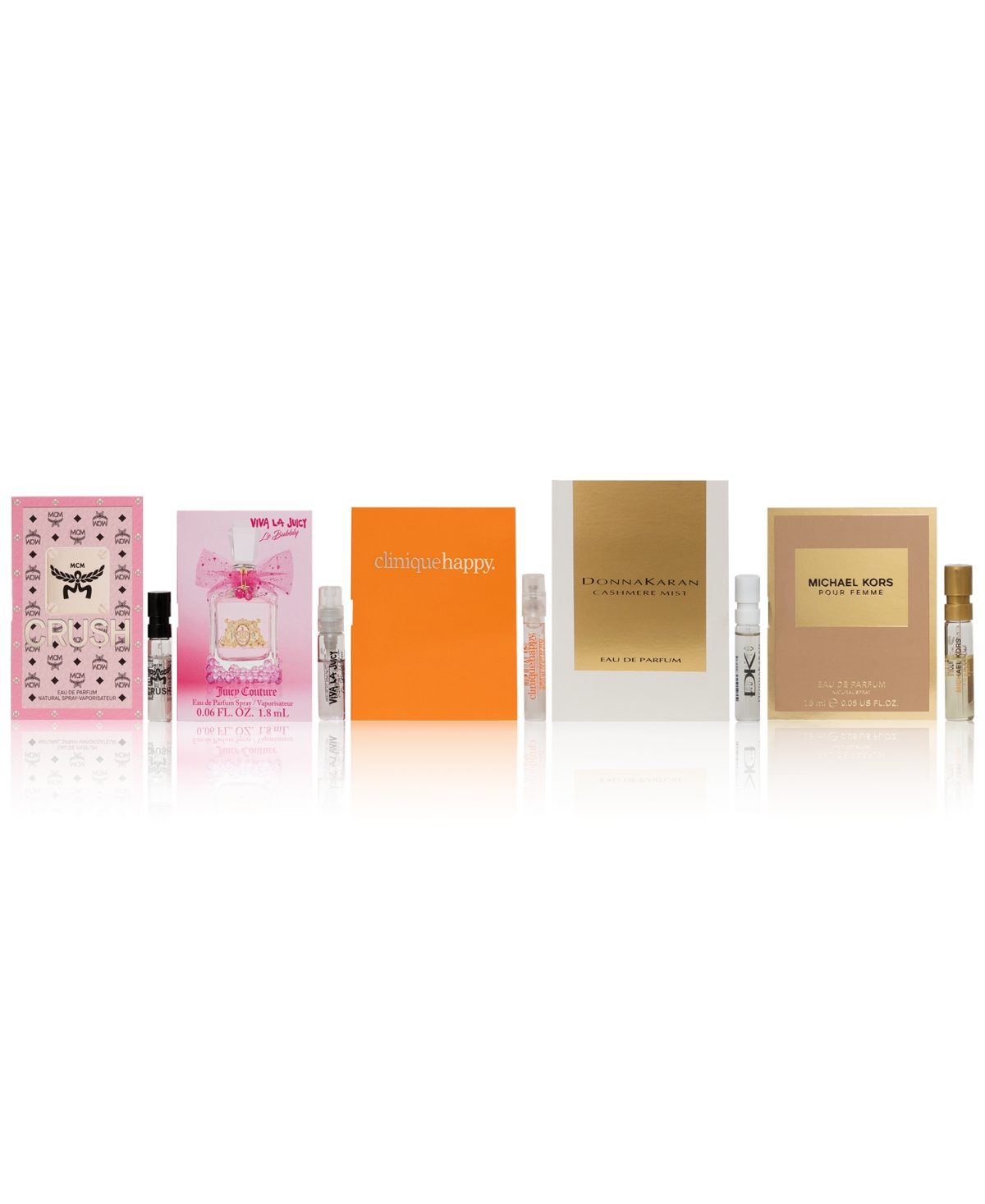 Free fragrance sampler with $100 Beauty or Fragrance purchase - Donna Karan, Michael Kors  More