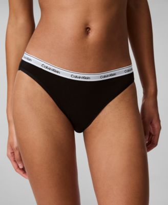 Women's Modern Logo Low-Rise Bikini Underwear QD5044