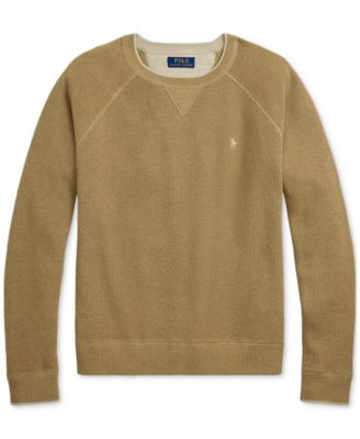 Men's Textured Cotton Sweater