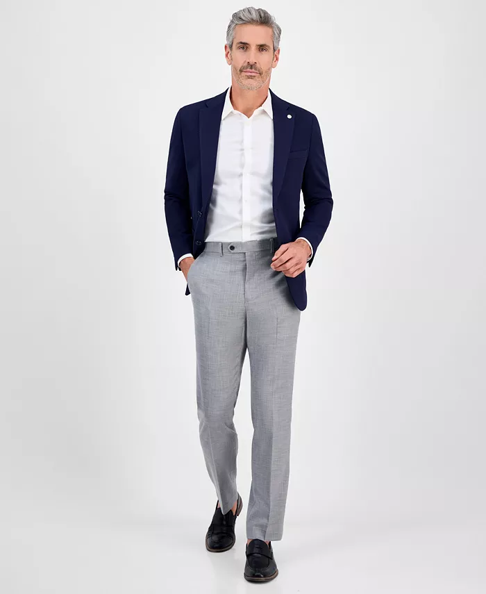 Men's Slim-Fit Waffle Stretch Sport Coat - thumbnail 4