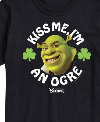 Men's Shrek Kiss Me I'm An Ogre Short Sleeve T-Shirt