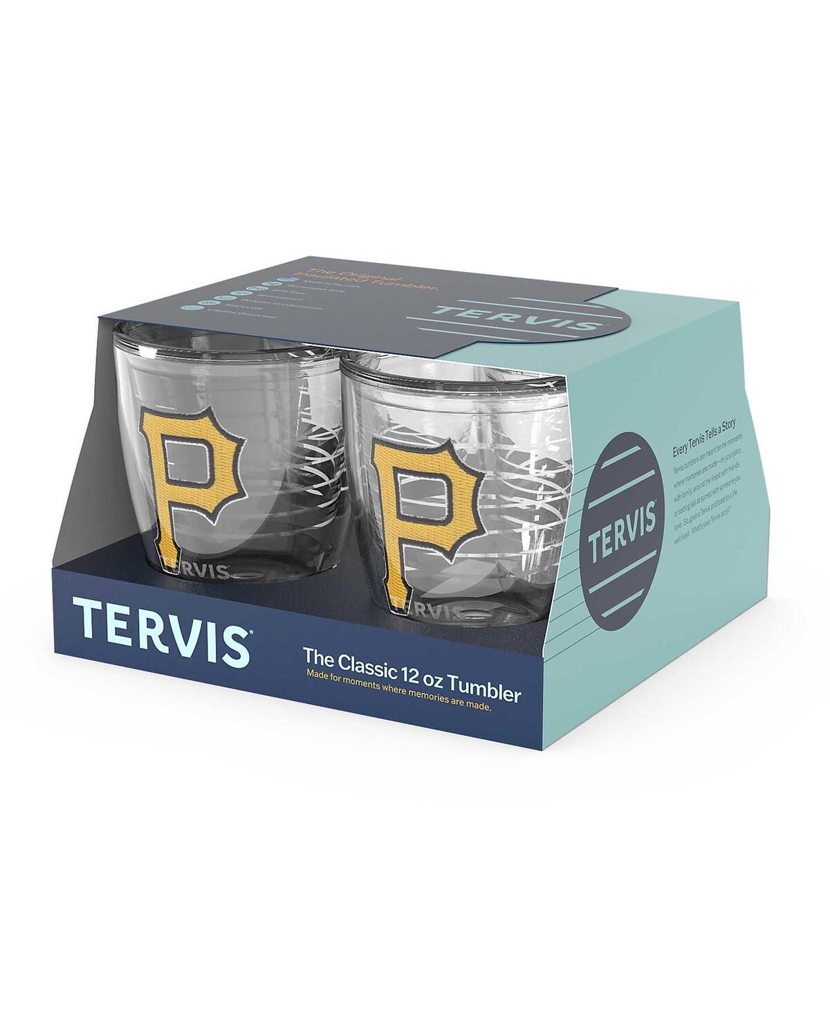 Tervis Tumbler Pittsburgh Pirates 12oz. Emblem Tumbler, Set Of 4 In No Color