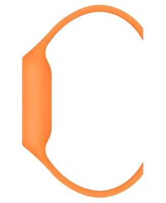 Kid's Quartz Happy Pals Orange Silicone Watch, 38mm