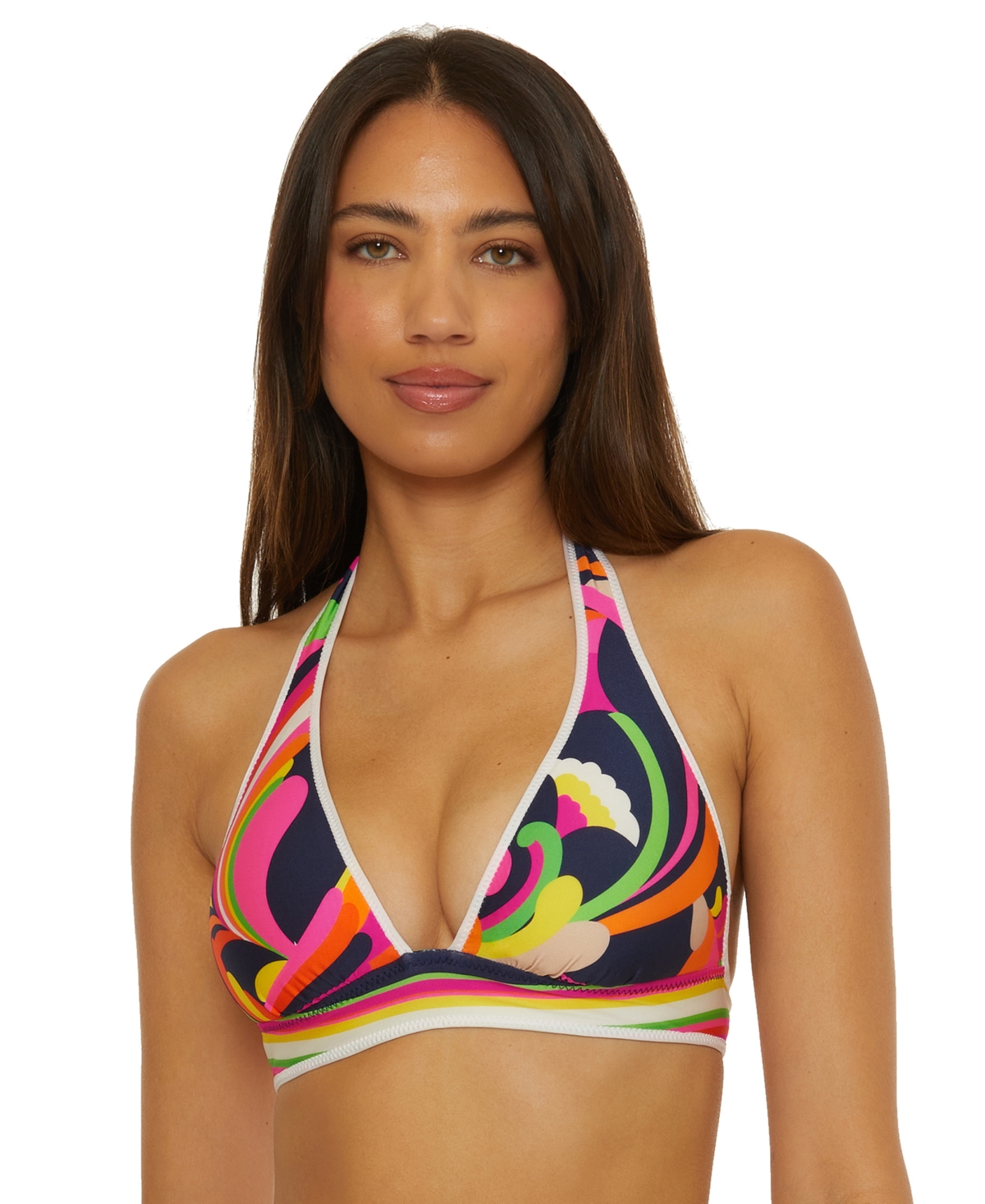 Women's Reversible Halter Bikini Top - Multi
