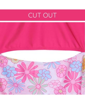 Little Girls One Piece Bathing Suit to