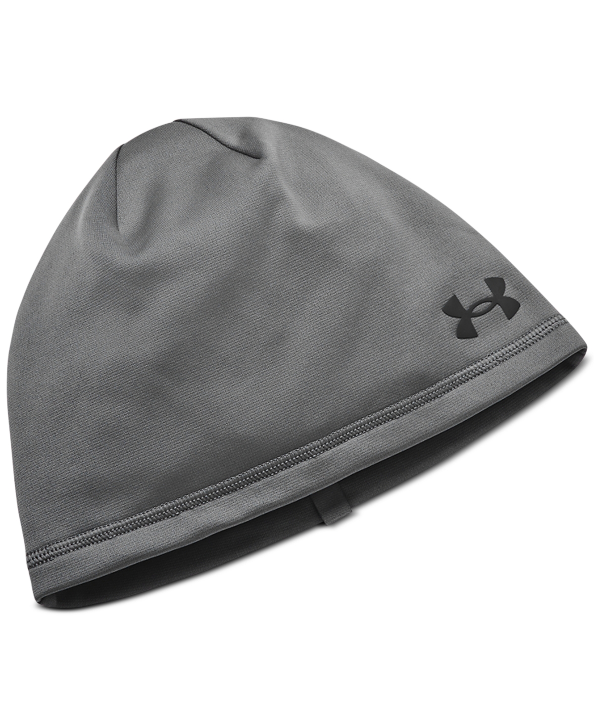 Under Armour Men's Logo Storm Beanie In Castlerock,black 025