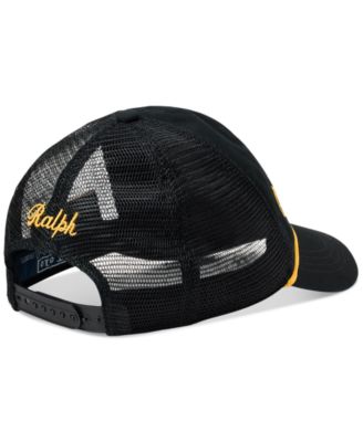 ★米国発*POLO*新作*Ralph’s Garage Canvas Trucker キャップ★ Polo Ralph Lauren Men's Ralph's Garage Canvas Trucker Cap