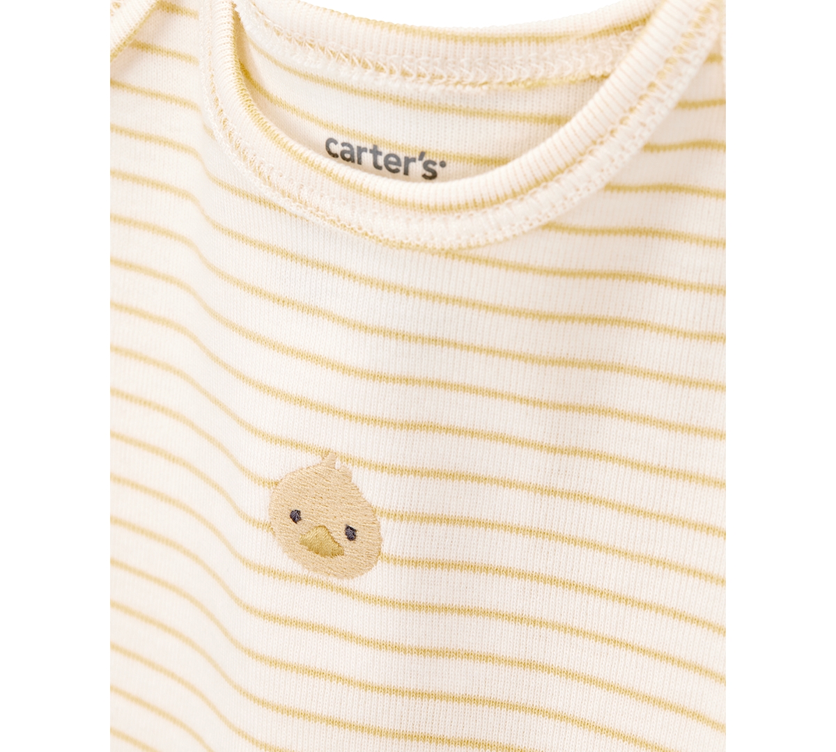 Carter's Baby Little Hooded Cardigan, Duck Bodysuit & Pants, 3 Piece Set