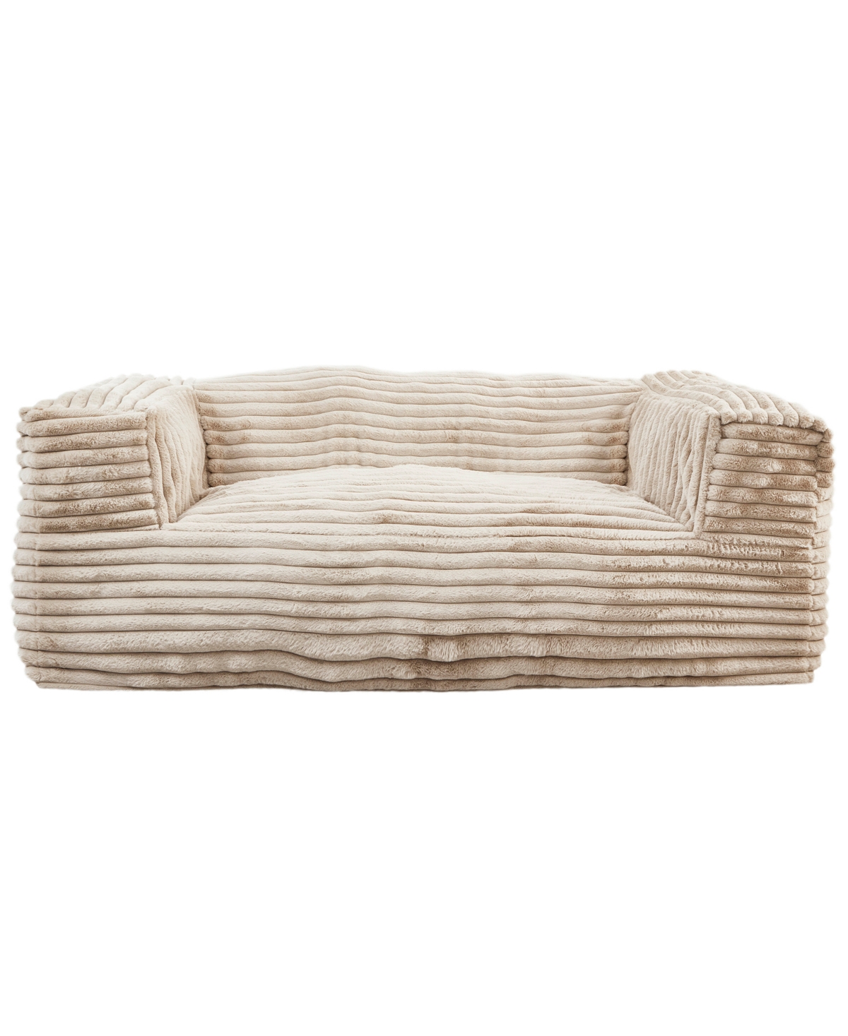 Primo International 26" Corduroy Foam Bean Bag Sofa