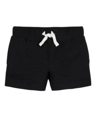 Baby Boys 3-Pack Pull-On Knit Shorts, Gray & Black, 18 Months