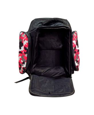 Pugilist Sports Back PackTravel Duffel Backpack 3 Zippered Organization Pockets for Muay Thai, Boxing, Kickboxing, MMA 12”